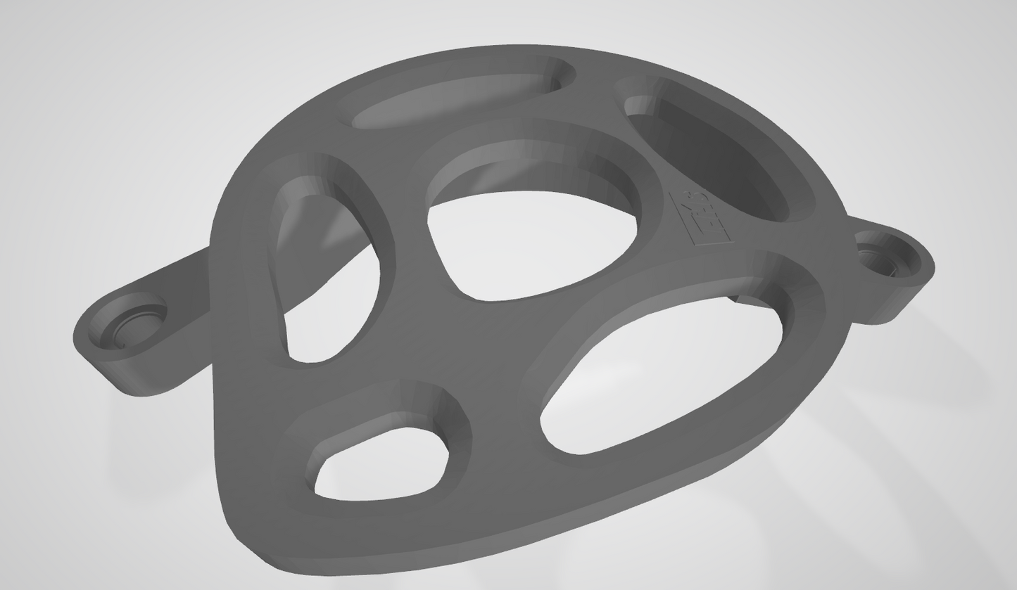 REAL CNC E-Moto Motor Cover Powder Coated