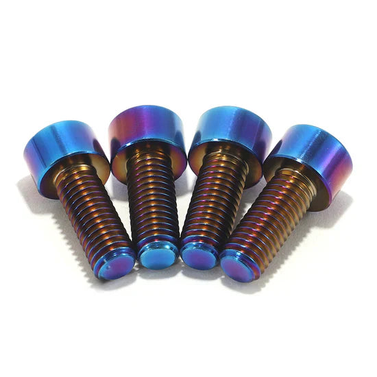 Titanium direct stem mount bolts